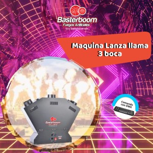 MAQUINA LANZA LLAMA 3 BOCA